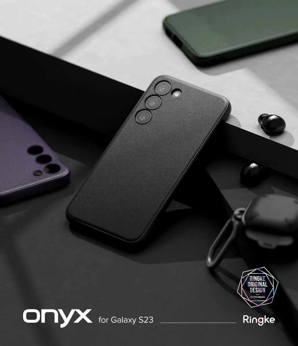 Ringke Onyx Hoesje Samsung Galaxy S23 - Zwart - afbeelding 6 van 6