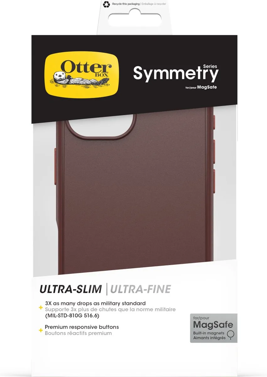 OtterBox Symmetry MagSafe Case iPhone 16 - Bruin