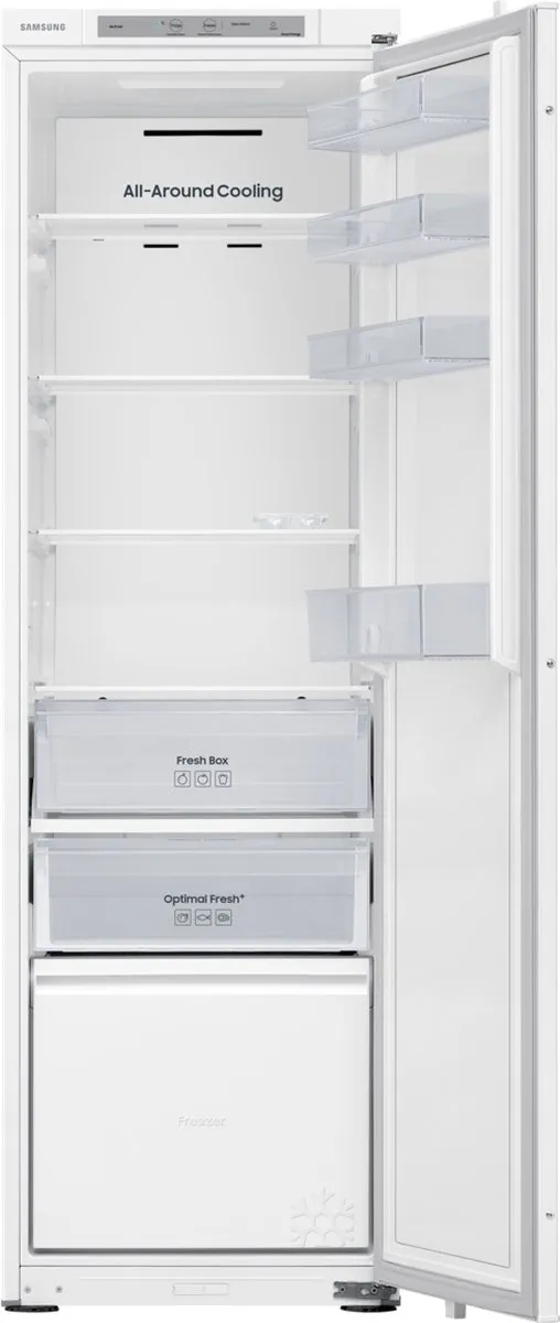 Inbouw 1-deurs koelkast met vriesbak (270L) BRD27600EWW Glijscharnier