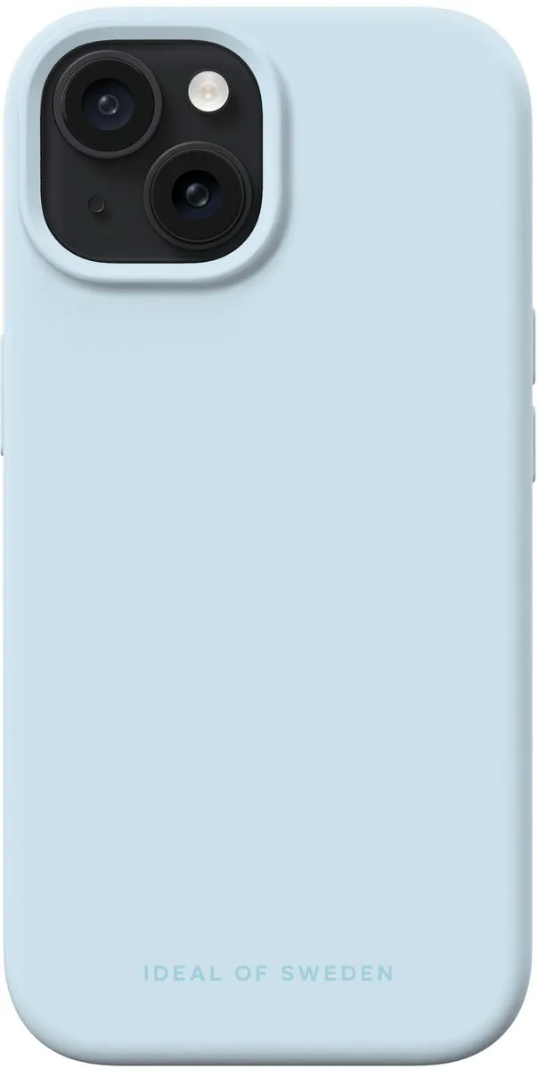 iDeal of Sweden iPhone Silicone Hoes MagSafe - Lichtblauw