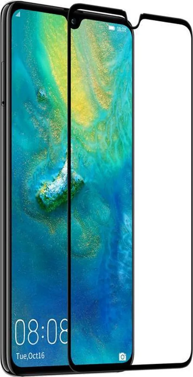 Nillkin 3D Tempered Glass Full Face CP+MAX - Huawei Mate 20 - Zwart - afbeelding 3 van 4