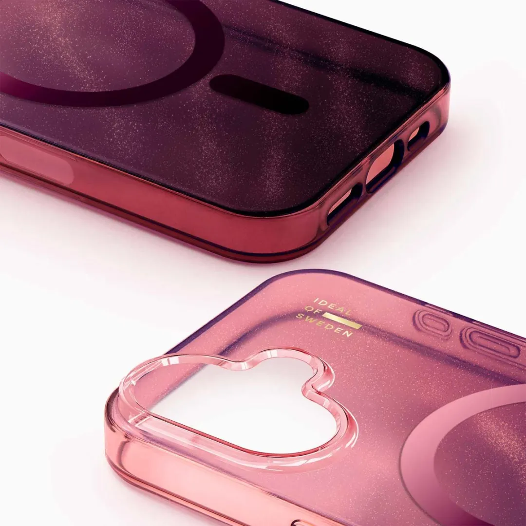 iDeal of Sweden Clear Case iPhone 17 - Rood - MagSafe