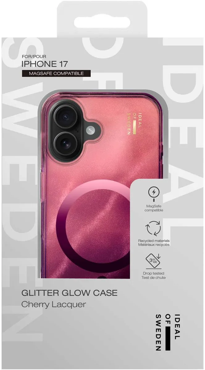 iDeal of Sweden Clear Case iPhone 17 - Rood - MagSafe