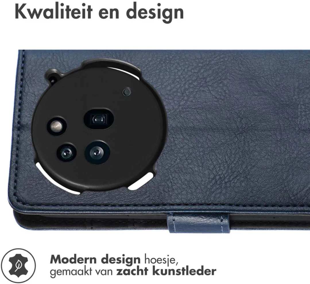 Imoshion Hoesje Nothing Phone (3a) Pro - 3 Pasjes - Donkerblauw