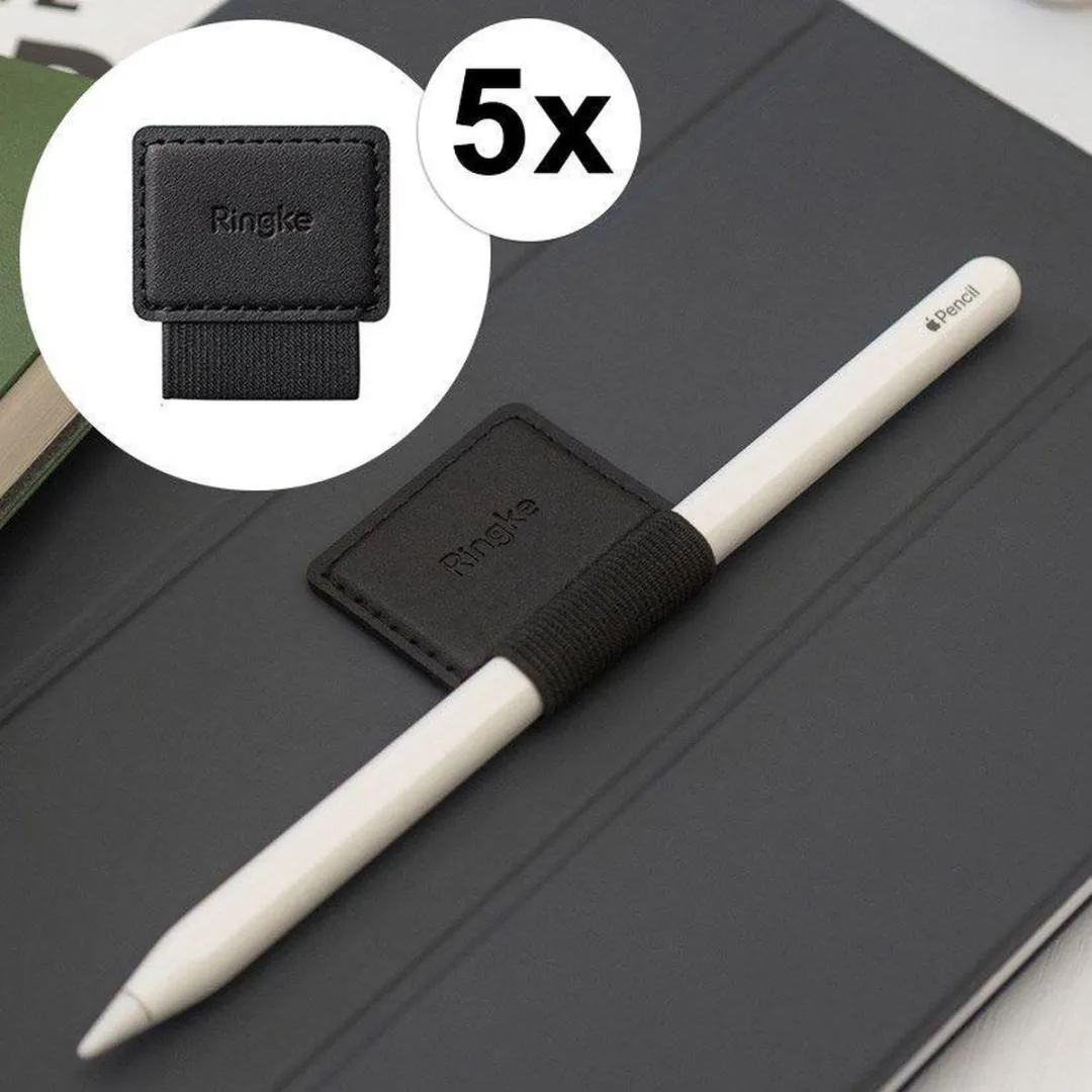Ringke Klevende Penhouder 5 Stuks - Zwart