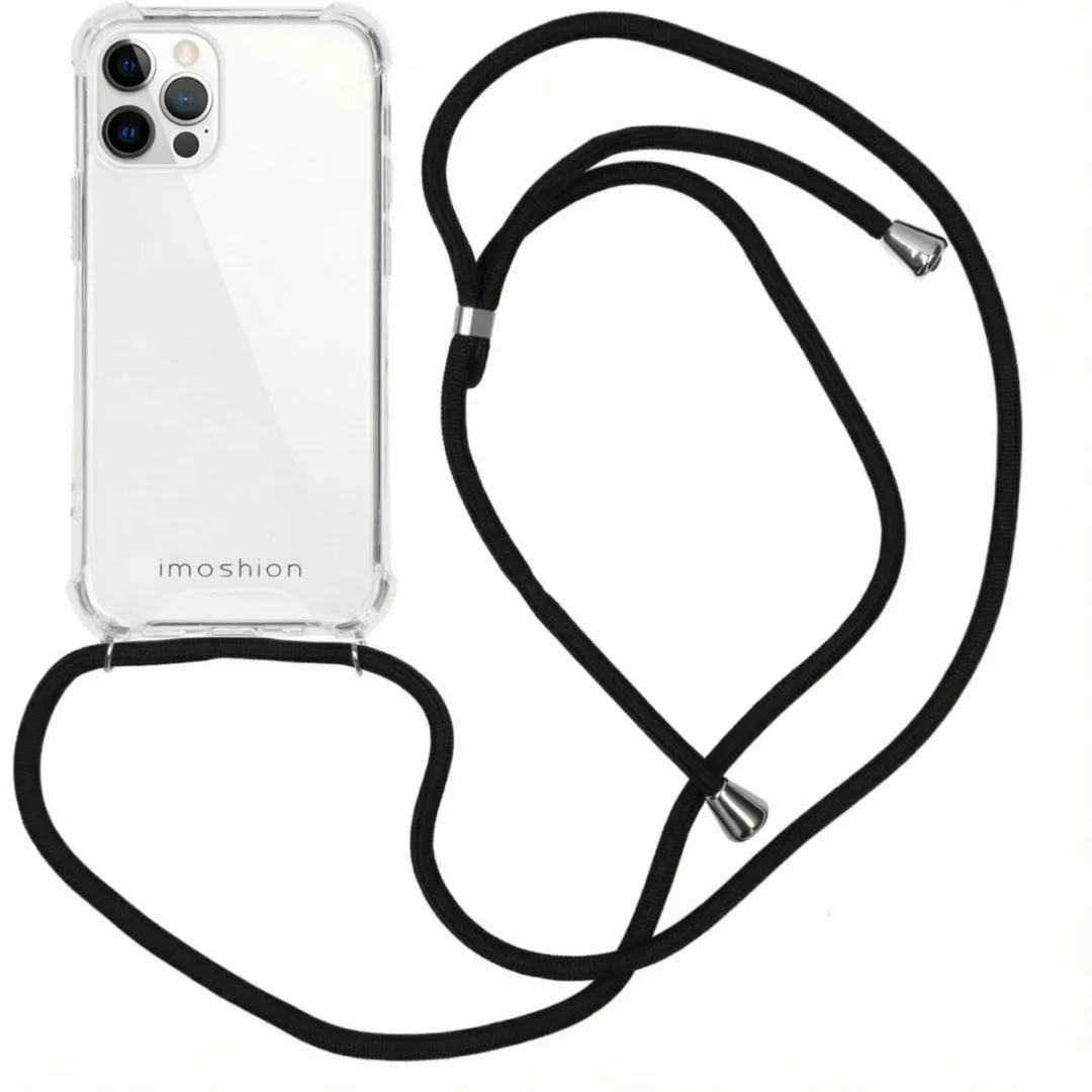 Imoshion Hoesje iPhone 12/12 Pro Backcover Zwart