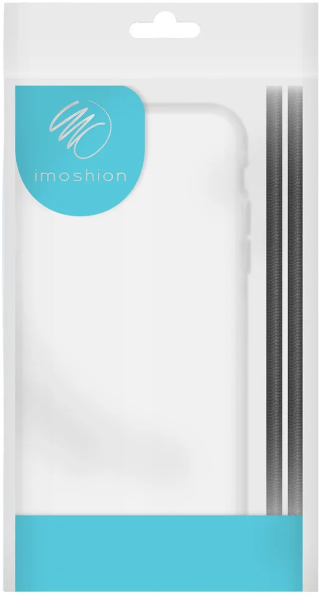 Imoshion Hoesje iPhone 12/12 Pro Backcover Zwart