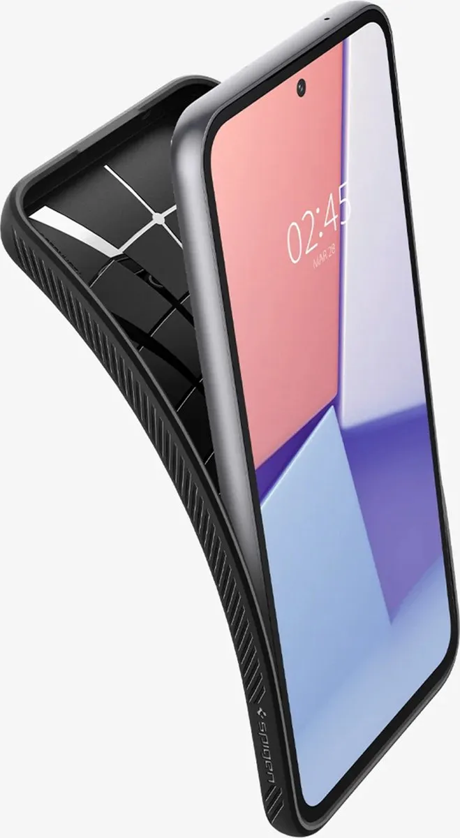 Spigen Liquid Air Hoesje ACS06366 - Samsung Galaxy S23 FE - Zwart