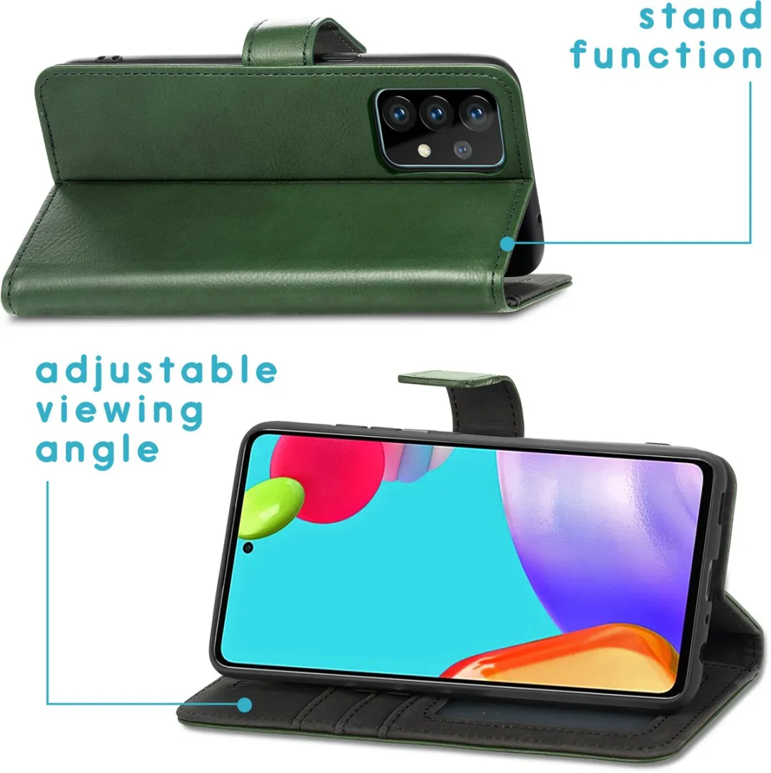 Imoshion Hoesje Samsung Galaxy A52 Groen - 3 Pasjes