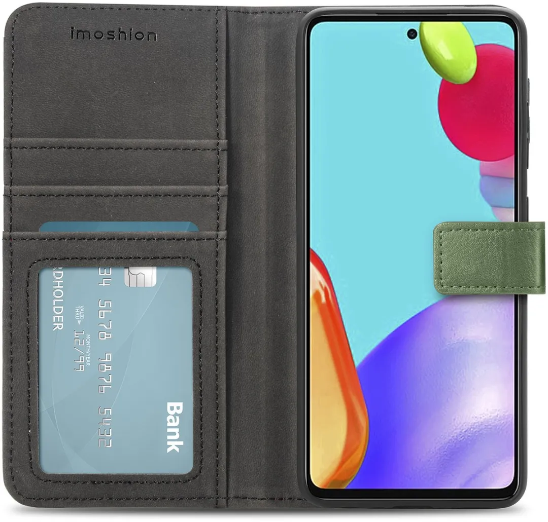 Imoshion Hoesje Samsung Galaxy A52 Groen - 3 Pasjes