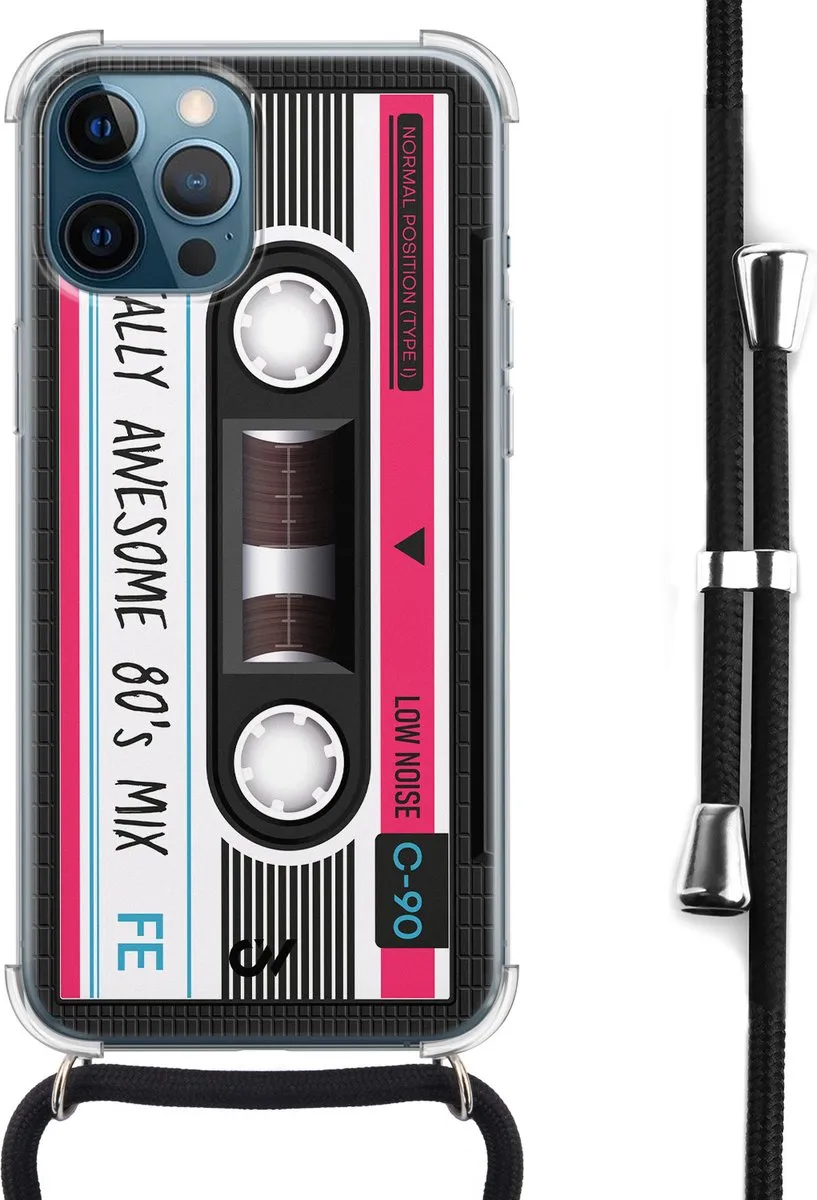 Casevibes Telefoonhoesje iPhone 12 Cassette