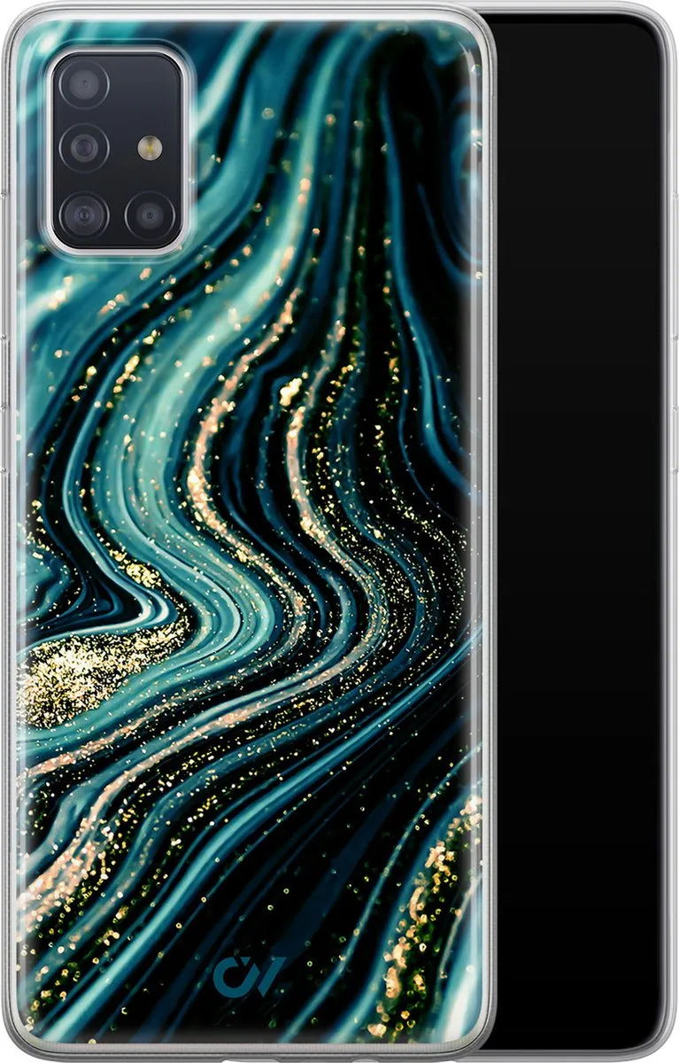 Casevibes Galaxy A51 Hoesje - Blauw - S/A51/UV/046