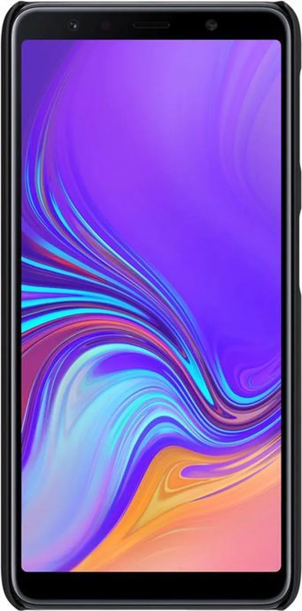 Nillkin Frosted Shield HardCase Samsung Galaxy A7 (2018) - Zwart - afbeelding 2 van 4