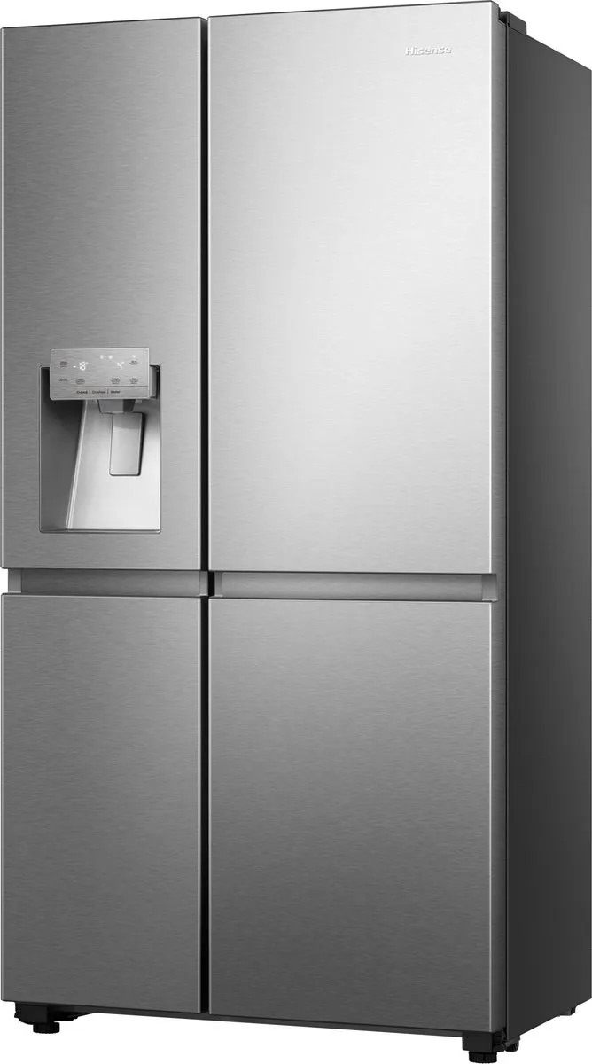 Hisense RS818N4IID Amerikaanse Koelkast 632L - No Frost - RVS