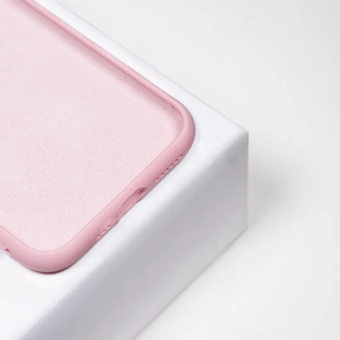 BMAX Siliconen Hoesje Apple iPhone 11 Pro - Lichtroze