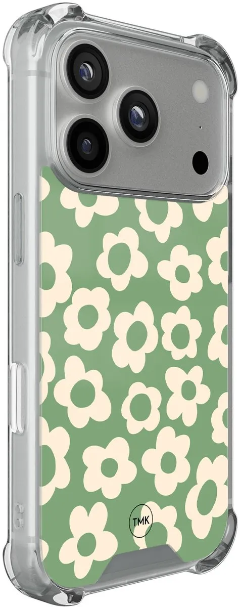 Casevibes iPhone 17 Pro Hoesje A/i17P/S/028 - Schokbestendig - Groen