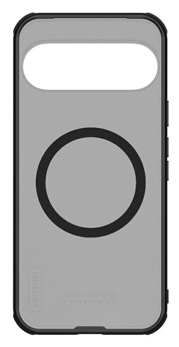Nillkin Frosted Shield Hoesje Pixel 10 Pro XL - MagSafe/Qi2 - Transparant Zwart