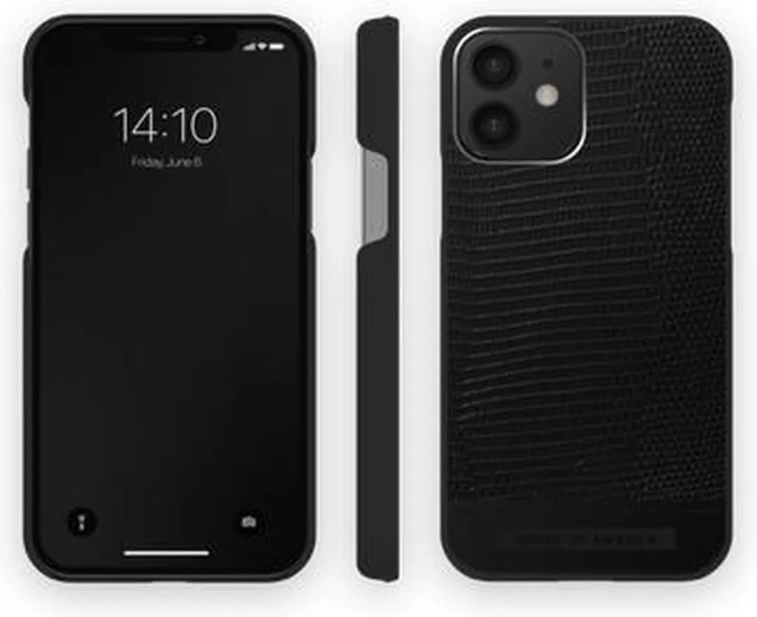 iDeal of Sweden Atelier Case Unity iPhone 12/12 Pro - Zwart