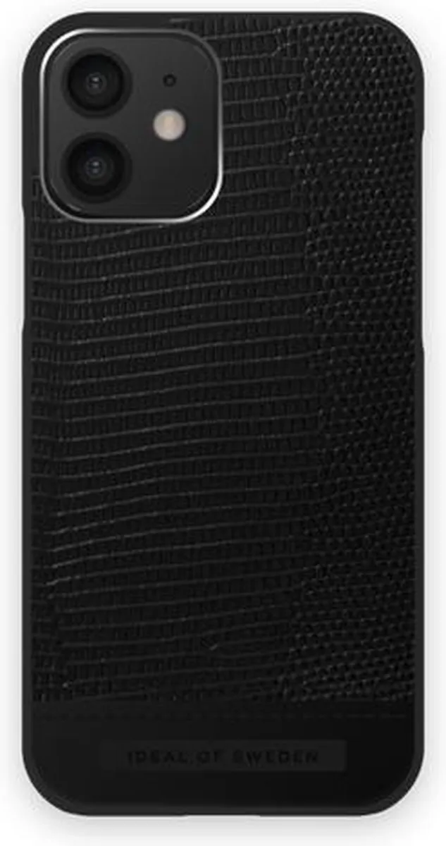 iDeal of Sweden Atelier Case Unity iPhone 12/12 Pro - Zwart