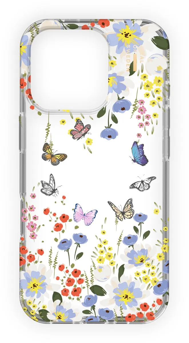 iDeal of Sweden iPhone 16 Pro Clear Case Mid Artistic Garden
