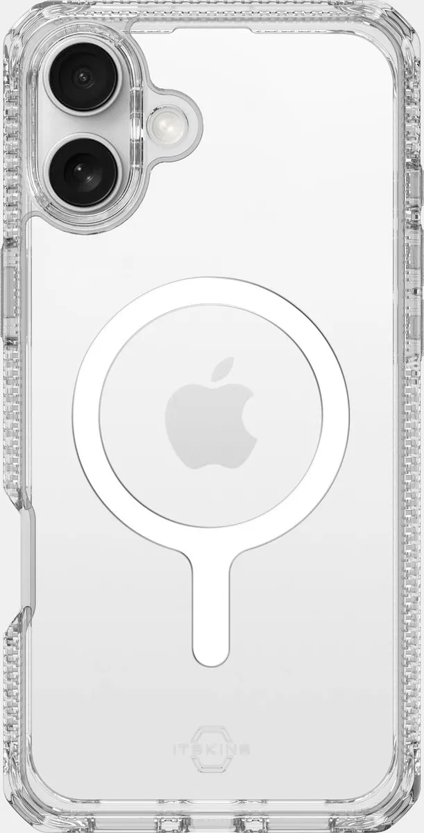 Itskins Level 2 HybridMagClear AP6N-HMACR-TRSP iPhone 16 Hoesje - Transparant