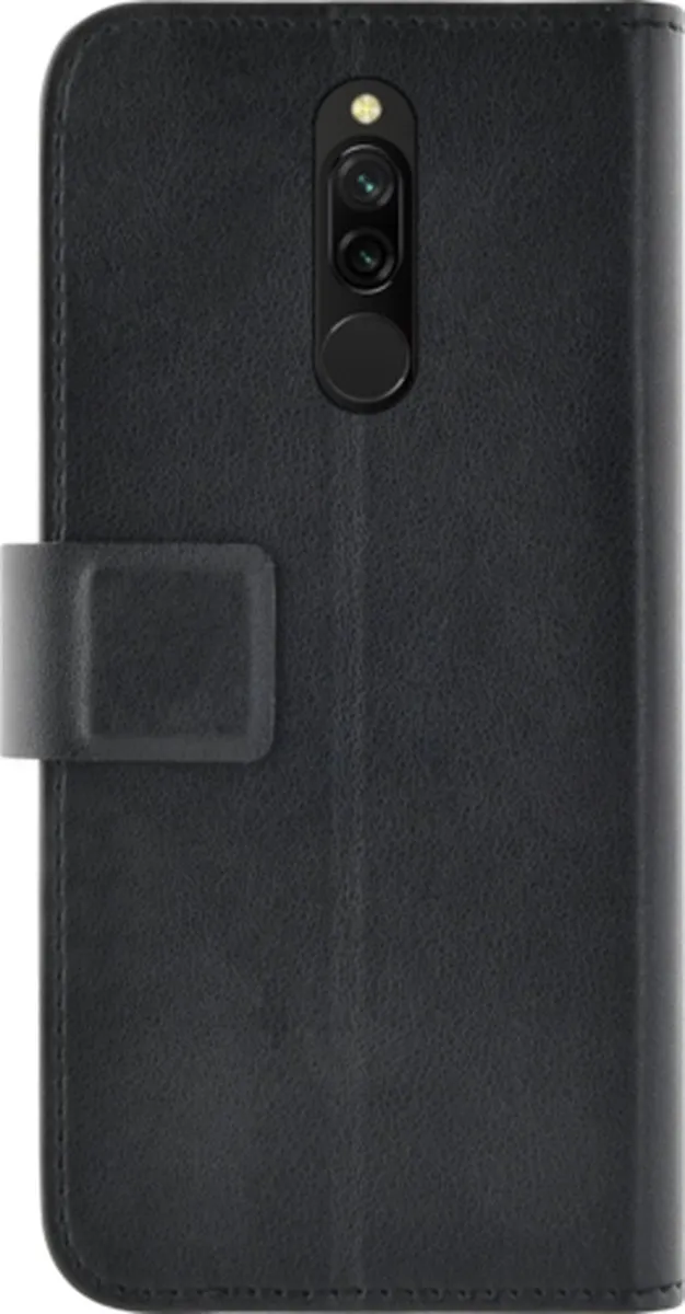Azuri Walletcase voor Xiaomi Redmi 8 - 3 Pasjes - Zwart - afbeelding 6 van 6