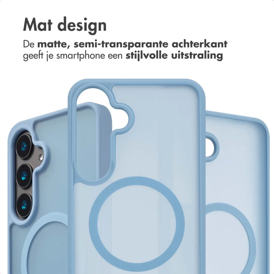 Imoshion Hoesje Samsung Galaxy S24 Plus Lichtblauw - MagSafe