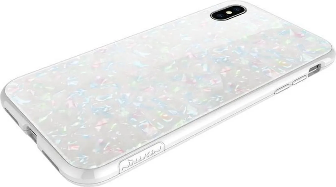 Nillkin Seashell Back Case - iPhone XS Max - Wit - afbeelding 3 van 3