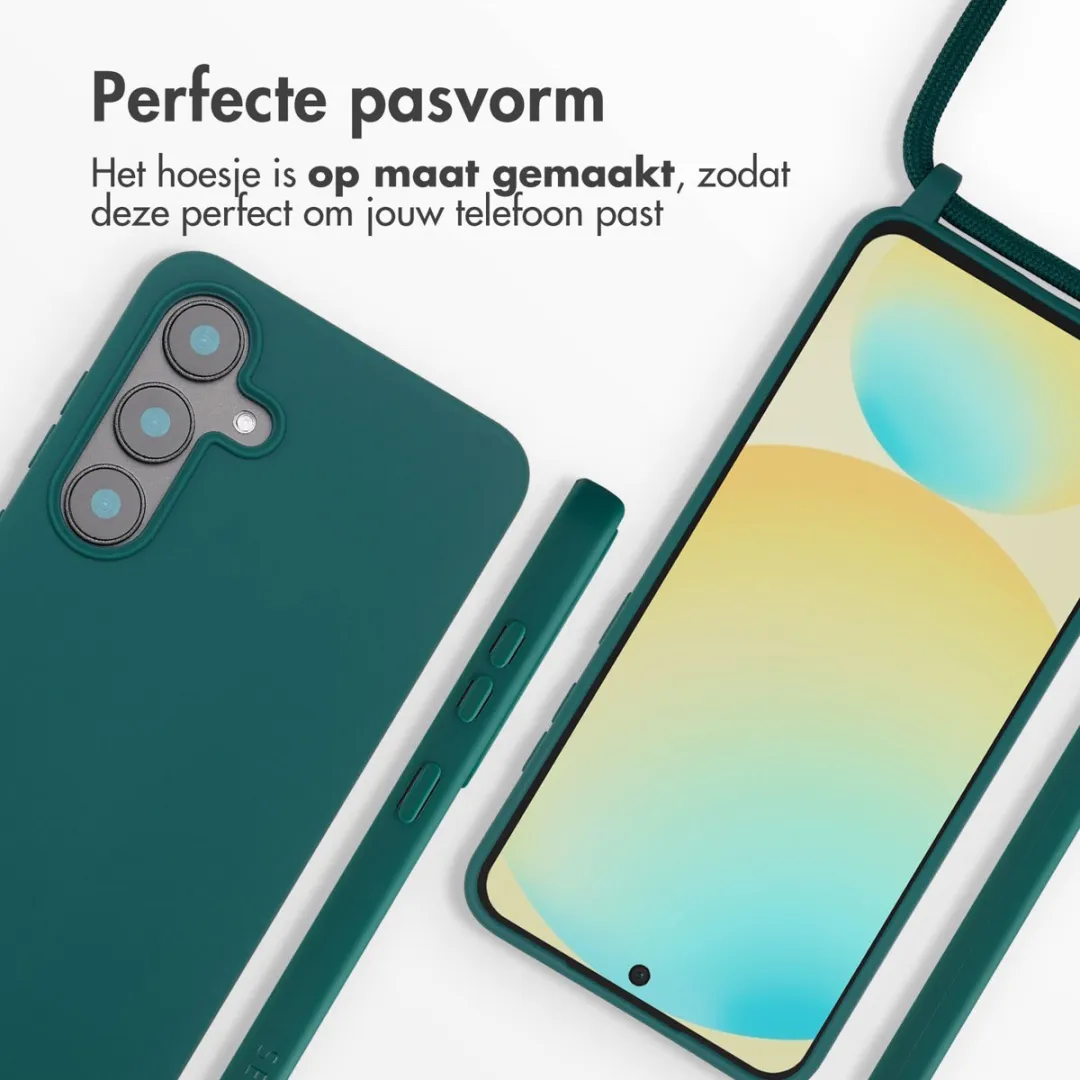 Imoshion Siliconen Hoesje Samsung Galaxy S25 FE - Donkergroen