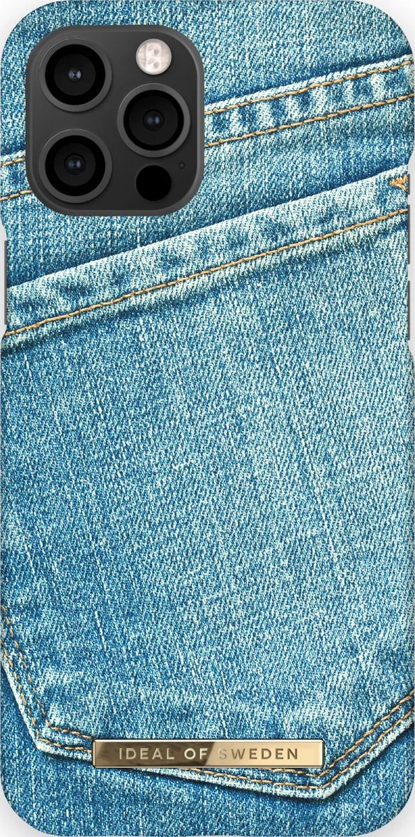 iDeal of Sweden iPhone 12 Pro Max Hoesje Denim Bliss