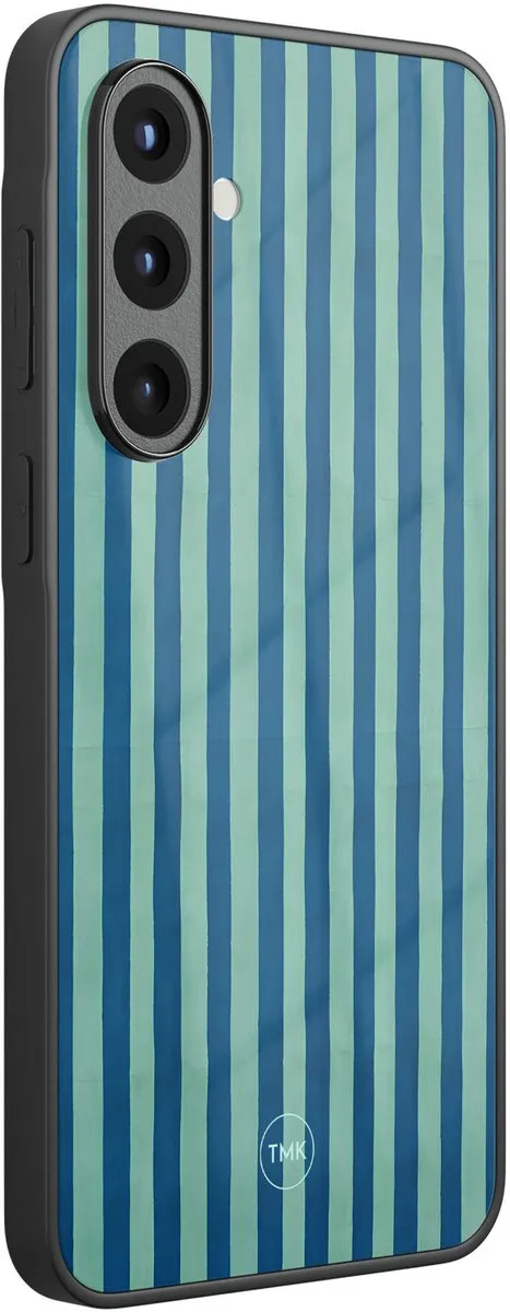 Casevibes Samsung Galaxy A57 Hoesje - Blauwe Strepen - Blauw