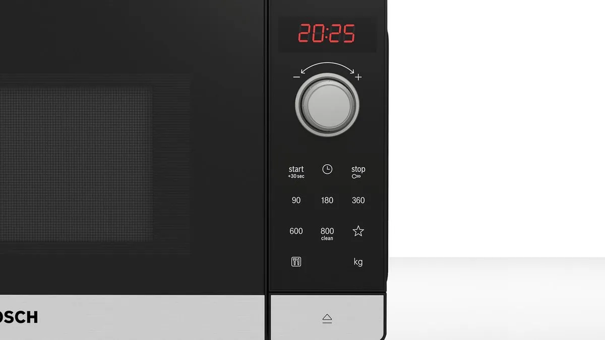 Bosch FFL023MS2 Vrijstaande Magnetron 800W - RVS/Zwart