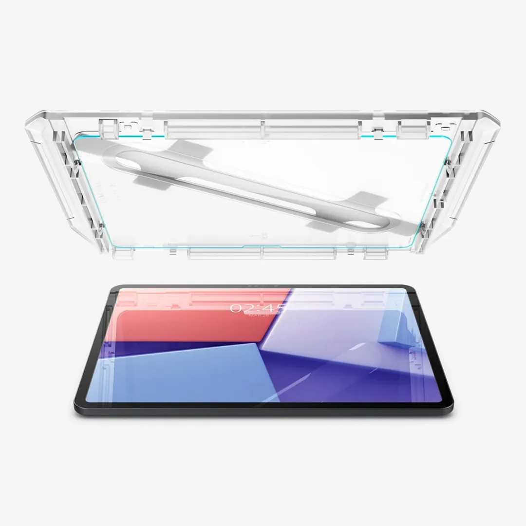 Spigen Glas.TR EZ Fit iPad Air 13 2024 Screenprotector - Transparant