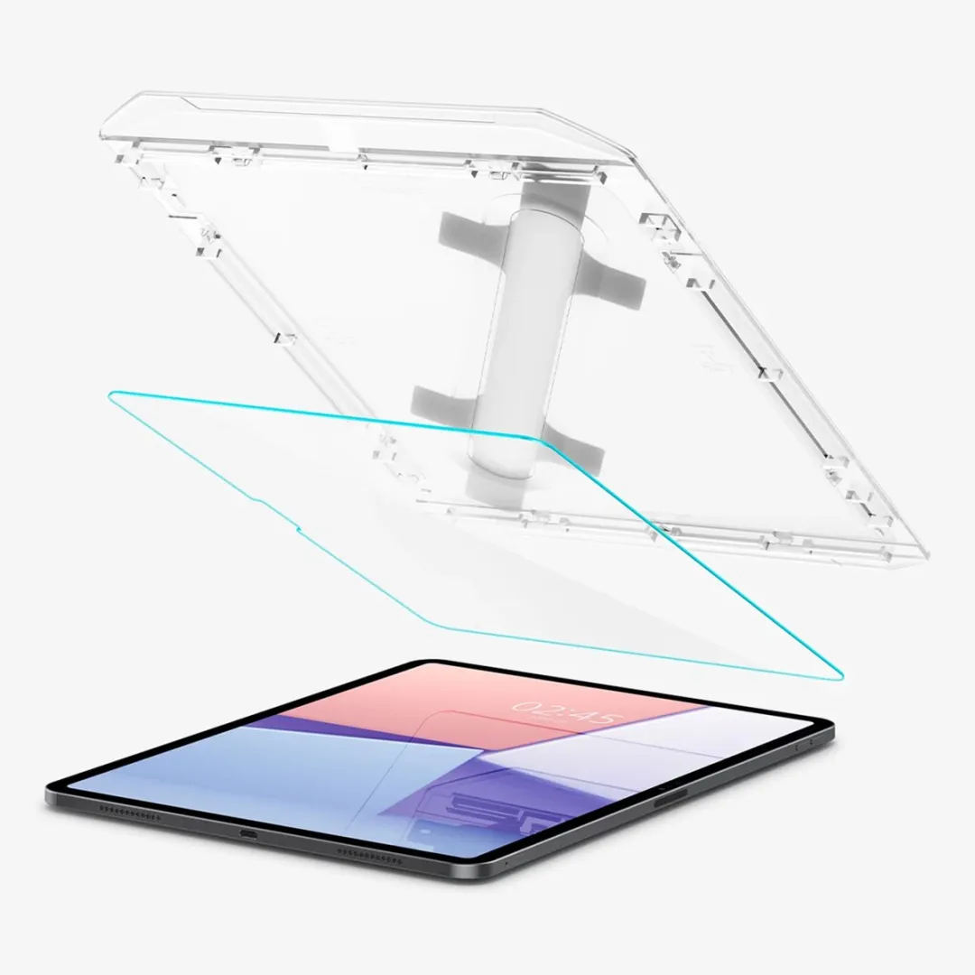 Spigen Glas.TR EZ Fit iPad Air 13 2024 Screenprotector - Transparant