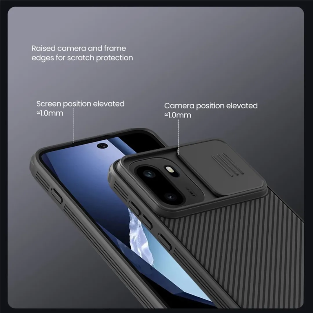 Nillkin CamShield Pro Hoesje OnePlus 15R - Zwart