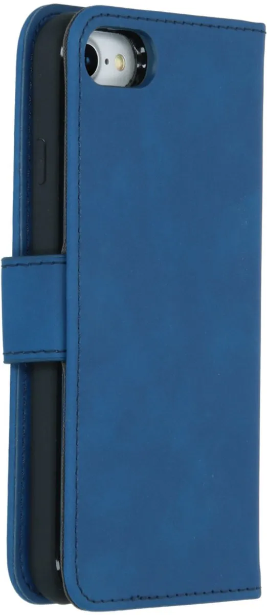 Imoshion Hoesje iPhone SE/8/7 - 2-in-1 Bookcase Donkerblauw