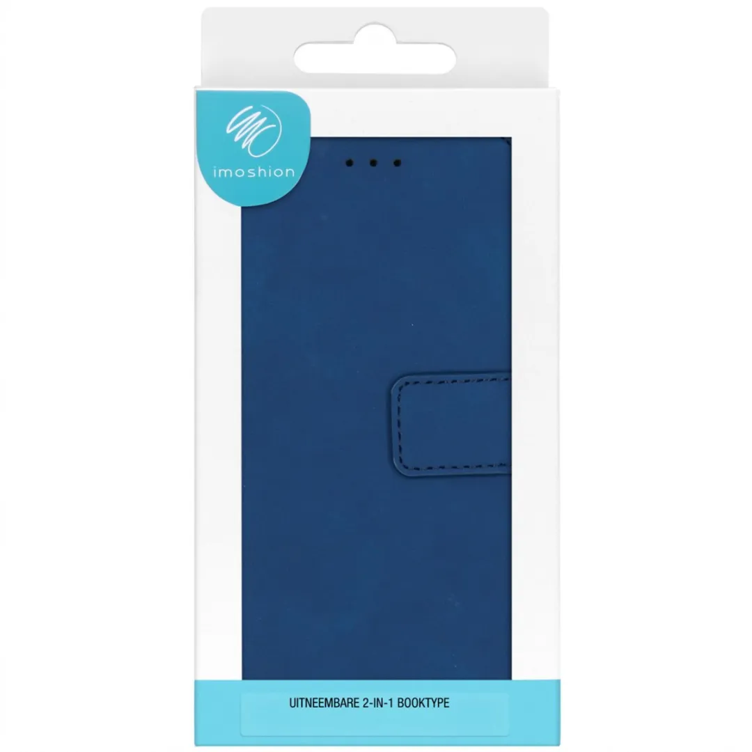 Imoshion Hoesje iPhone SE/8/7 - 2-in-1 Bookcase Donkerblauw
