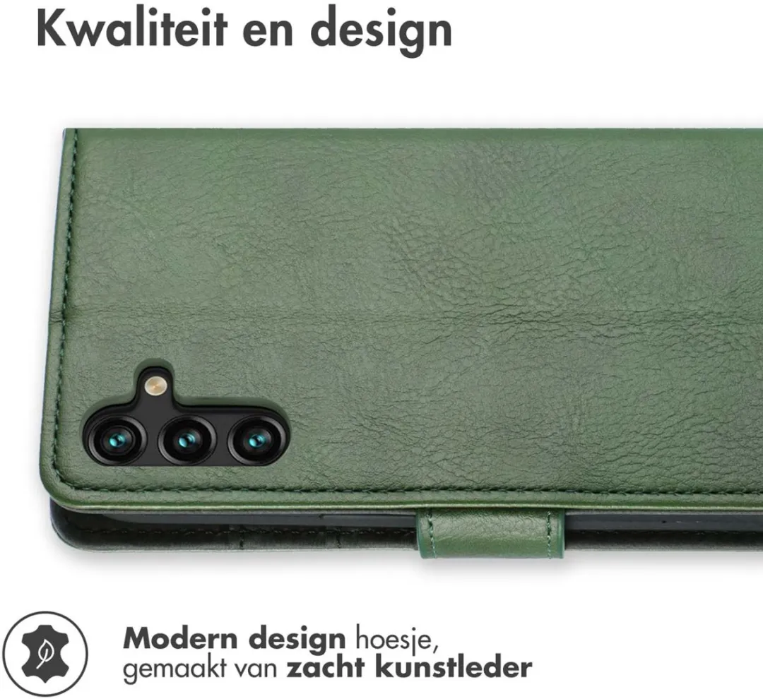Imoshion Hoesje Samsung Galaxy A13 5G/A04s - Groen - 3 Pasjes