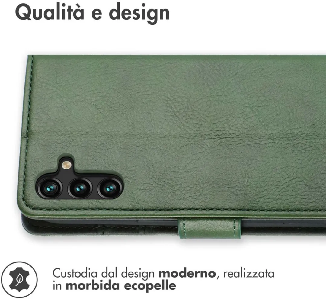 Imoshion Hoesje Samsung Galaxy A13 5G/A04s - Groen - 3 Pasjes