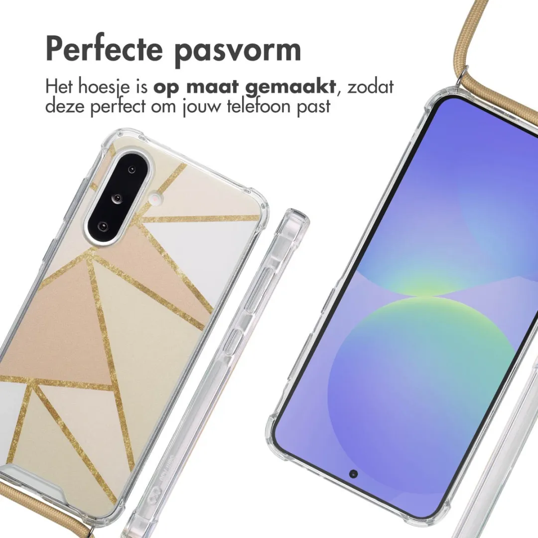 Imoshion Hoesje Samsung Galaxy A36 - Beige Graphic - afbeelding 2 van 6