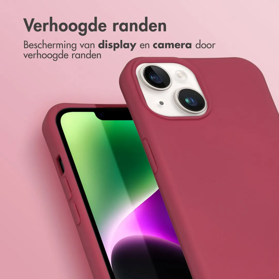 Imoshion Hoesje iPhone 14 - Donkerrood