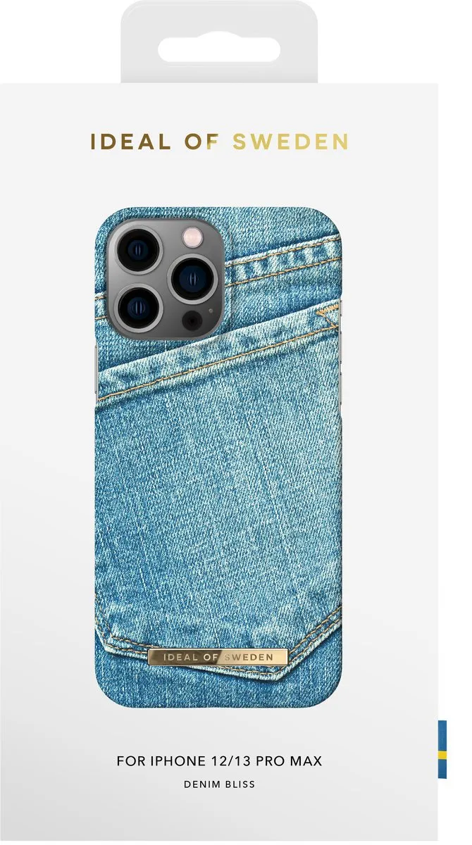 iDeal of Sweden iPhone 13 Pro Max Hoesje Denim Bliss (Ltd) - IDFCSS22-I2167-413 - afbeelding 2 van 5