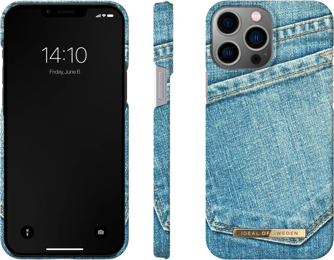 iDeal of Sweden iPhone 13 Pro Max Hoesje Denim Bliss (Ltd) - IDFCSS22-I2167-413 - afbeelding 4 van 5