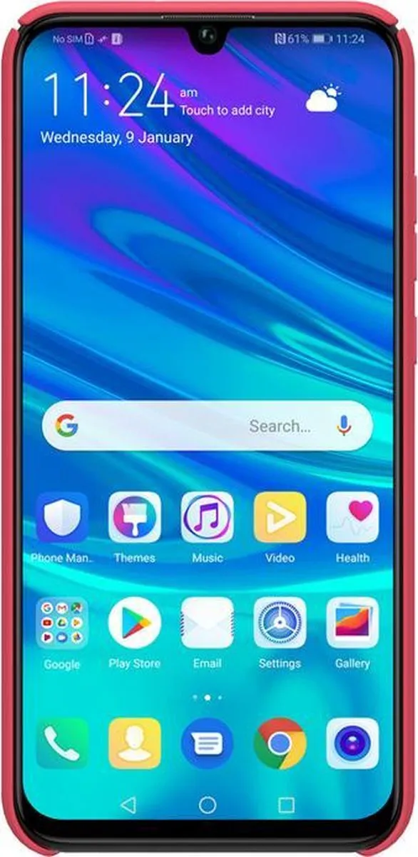 Nillkin Frosted Shield Hoesje - Huawei P Smart (2019) - Rood - afbeelding 2 van 4