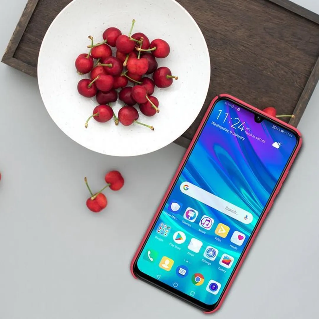 Nillkin Frosted Shield Hoesje - Huawei P Smart (2019) - Rood - afbeelding 4 van 4