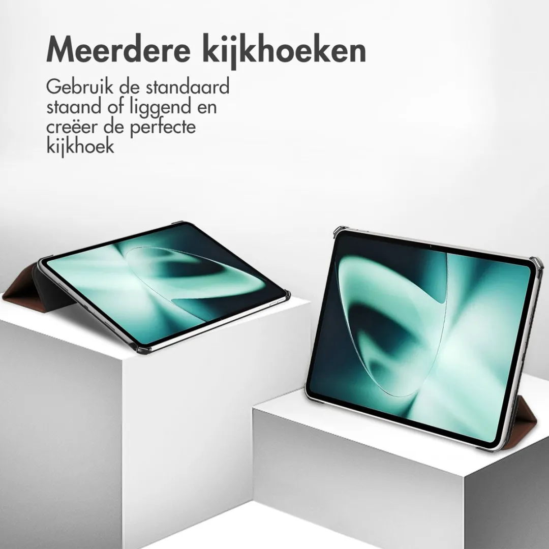 Imoshion Tablethoes OnePlus Pad Trifold Bookcase SH00058551 - Bruin