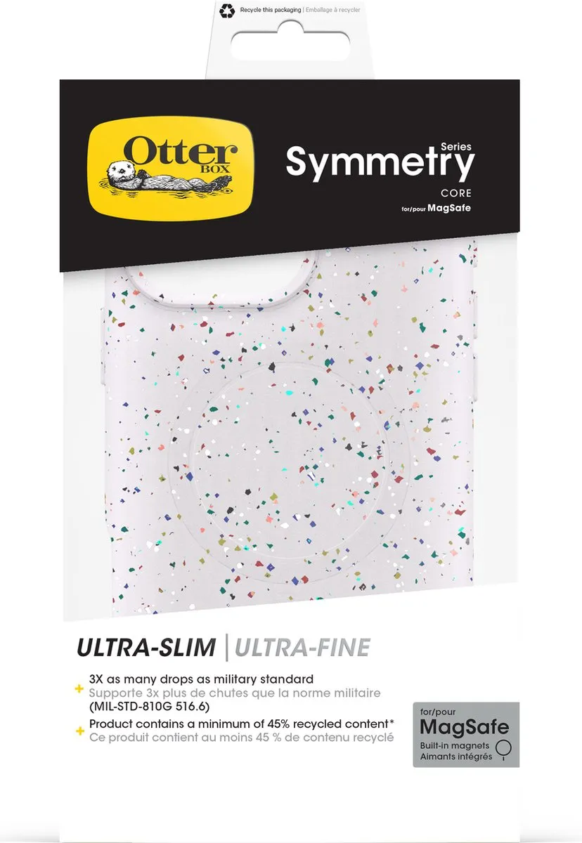 OtterBox Core Mag Hoesje iPhone 16 Pro Max - sprinkles white - 77-97259