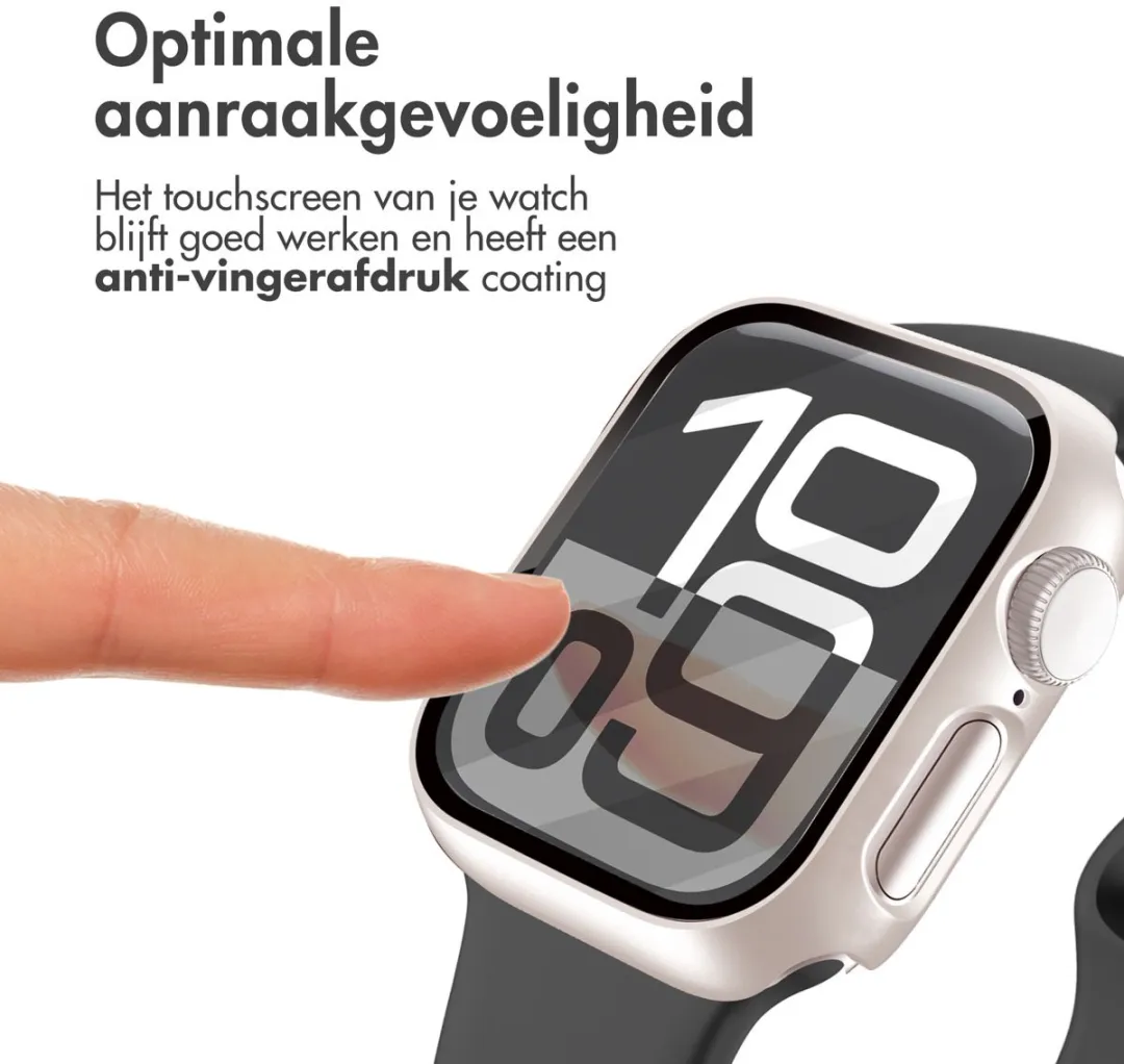 Imoshion Apple Watch 10/11 42mm Sterrenlicht Hoesje - Full Cover