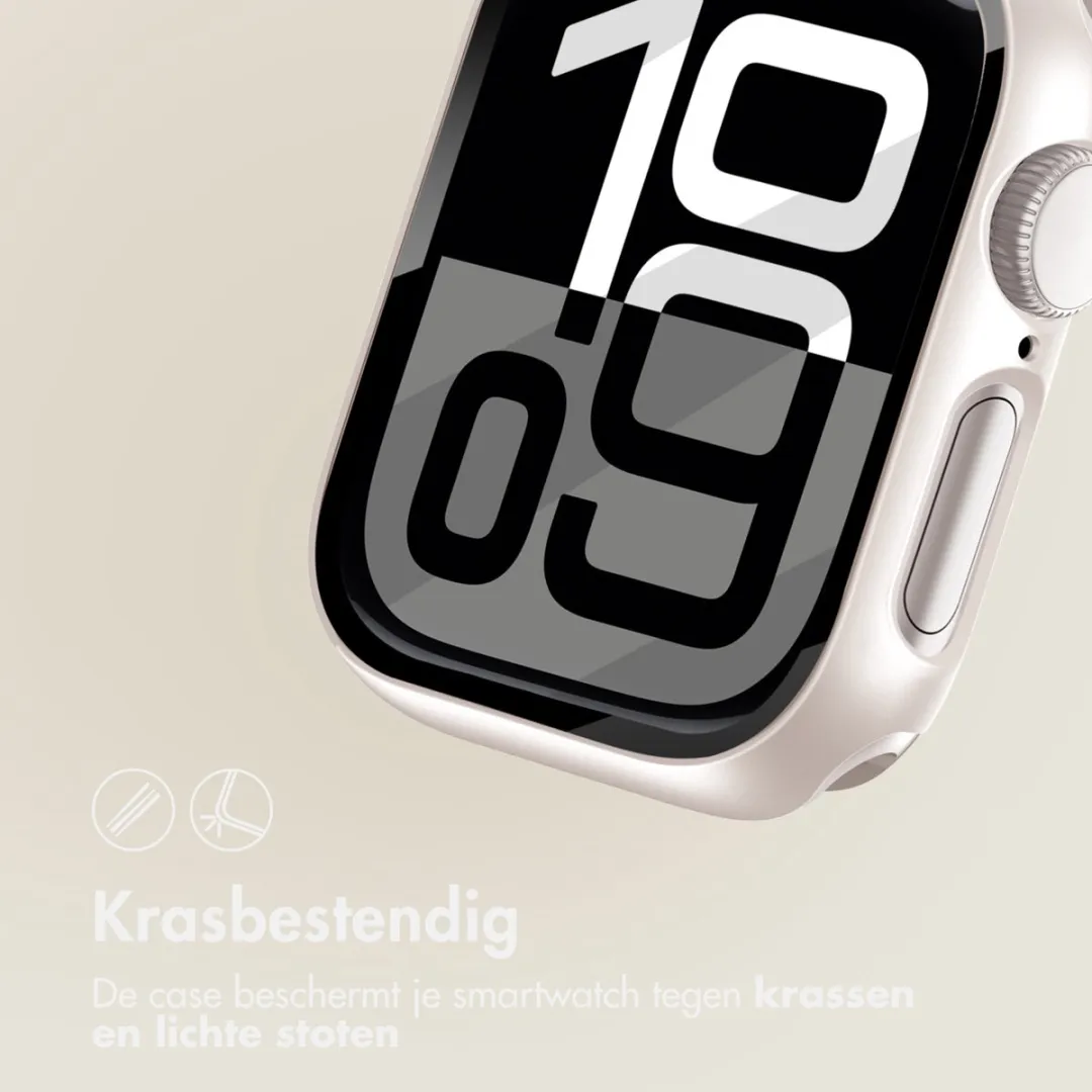 Imoshion Apple Watch 10/11 42mm Sterrenlicht Hoesje - Full Cover