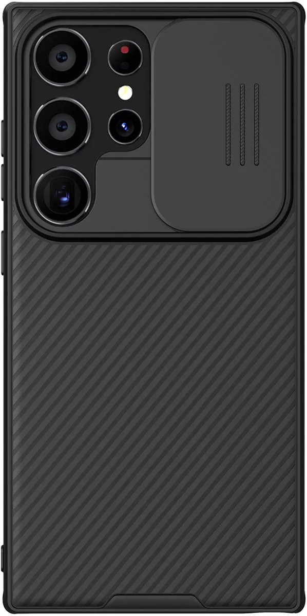Nillkin CamShield Magnetisch Hoesje S24 Ultra - Zwart